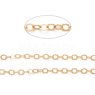 3.28 Feet Brass Cable Chains X-CHC-S003-08G-1