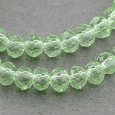 Transparent Glass Beads Strands GLAA-R135-2mm-09-1