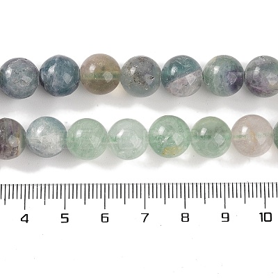 Natural Fluorite Beads Strands G-P530-B04-04-1