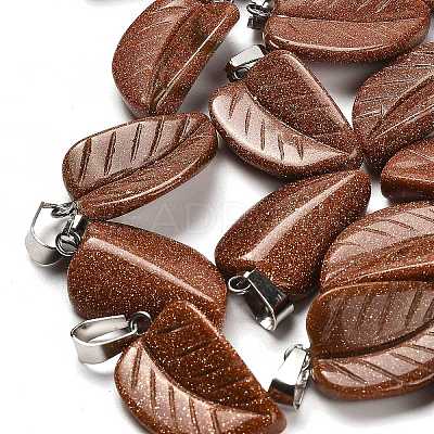 Synthetic Goldstone Pendants G-B127-01P-08-1