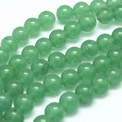 Natural Malaysia Jade Bead Strands G-F342-04-8mm-1