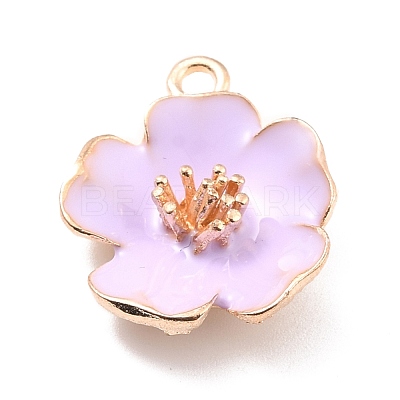 Alloy Enamel Pendants ENAM-E361-01KCG-05-1