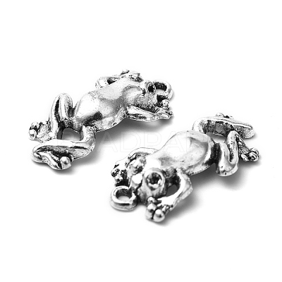 Tibetan Style Pendant Rhinestone Settings TIBE-R184-AS-LF-1