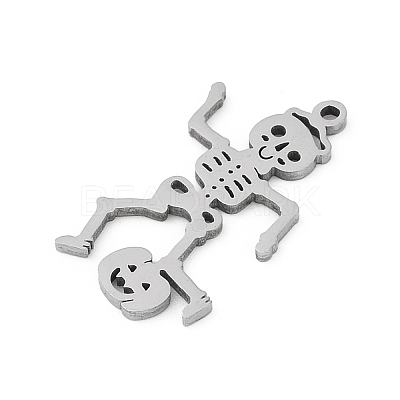 304 Stainless Steel Pendants STAS-U041-02F-P-1