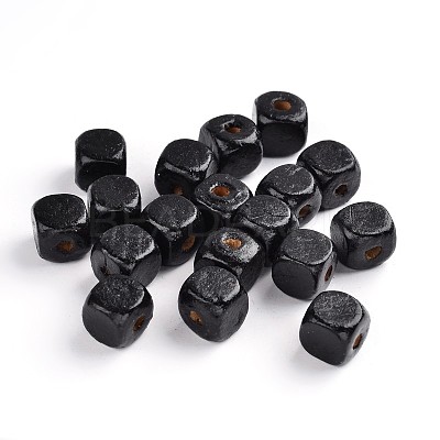 Dyed Natural Wood Beads X-WOOD-S617-10-LF-1