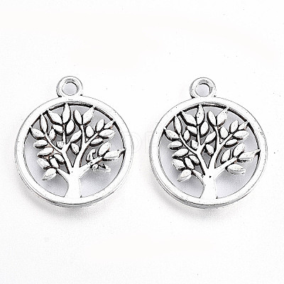 Tibetan Style Alloy Pendants LS-X-TIBE-S323-022AS-RS-1