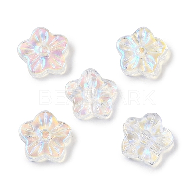 Baking Paint Glass Beads GLAA-S202-06-1