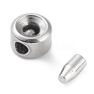 Non-Tarnish 304 Stainless Steel Bead Tips STAS-K268-01A-P-1