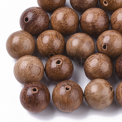 Natural Wood Beads WOOD-S666-12mm-01-1
