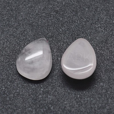 Natural Rose Quartz Cabochons G-O175-22-20-1