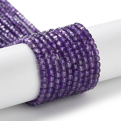 Natural Amethyst Beads Strands G-J400-A03-01-1