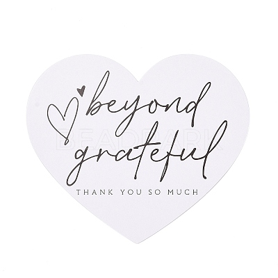 Coated Paper Thank You Greeting Card X1-DIY-F120-03C-1
