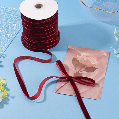 Single Face Velvet Ribbon SRIB-TAC0007-01A-03-1