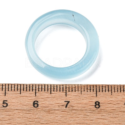 Cat Eye Finger Rings RJEW-G363-01A-15-1