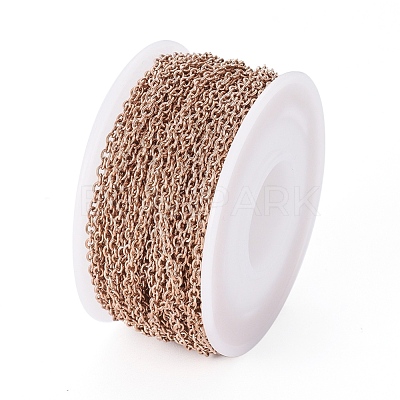Ion Plating(IP) 304 Stainless Steel Cable Chains CHS-H009-27RG-1