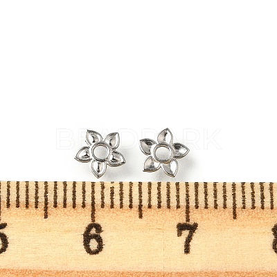 304 Stainless Steel Spacer Beads STAS-U048-06P-1