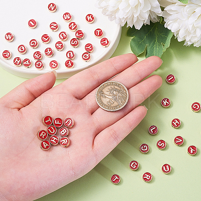 Alloy Enamel Beads ENAM-CJ0001-96D-1