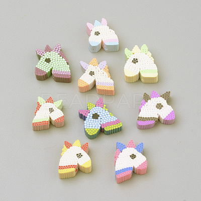 Handmade Polymer Clay Beads CLAY-Q243-10-1
