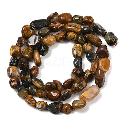 Natural Pietersite Beads Strands G-A286-A01-01-1