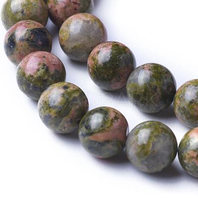 Gemstone Beads Strands GSR6mmC043-1