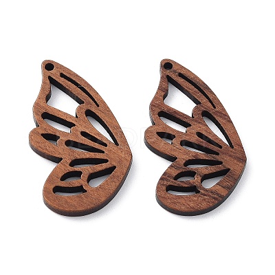 Walnut Wood Laser Cut Pendants WOOD-Q051-01I-1