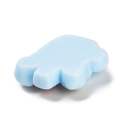 Teacher's Day Theme Opaque Resin Cabochons RESI-Z018-01B-1