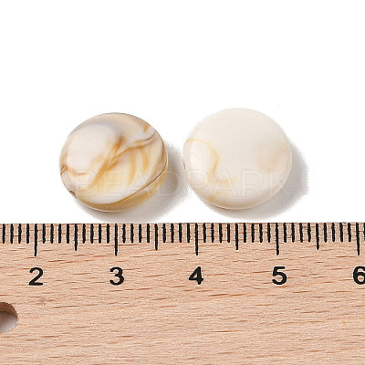 Two Tone Opaque Acrylic Beads MACR-M044-05-1