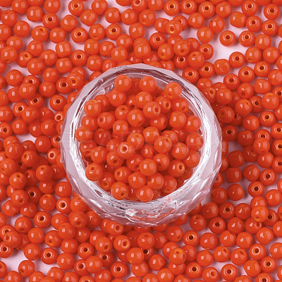 Opaque Colours Glass Beads SEED-S040-01A-11-1