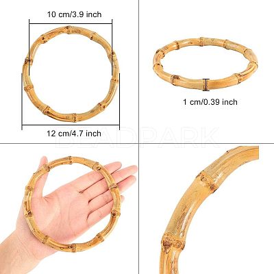 Wood Bag Handle FIND-WH0043-26-1