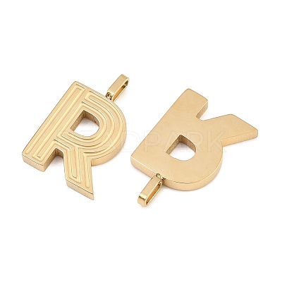 304 Stainless Steel Pendants STAS-L022-589R-1