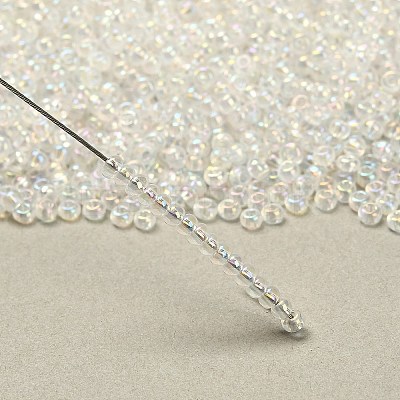 12/0 Grade A Round Glass Seed Beads X-SEED-Q010-F533-1