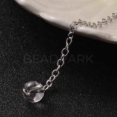 Platinum Tone Brass Crystal Cone Hexagonal Pointed Dowsing Pendulums X-MAK-M015-01I-1