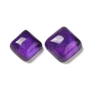 Natural Amethyst Cabochons G-H282-04B-1