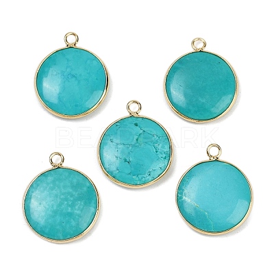 Natural & Synthetic Mixed Gemstone Pendants KK-R225-01G-1