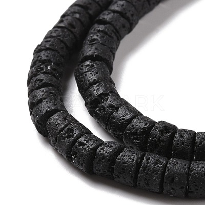 Natural Lava Rock Beads Strands G-M394-03A-1