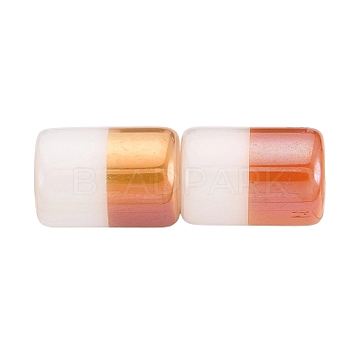 Electroplate Glass Beads EGLA-Q137-01A-C01-1