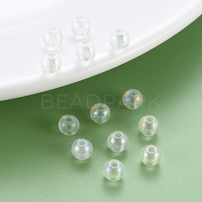 Transparent Acrylic Beads MACR-S370-B6mm-205-1