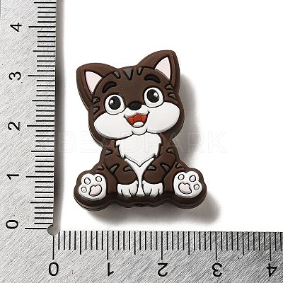 Cat Silicone Focal Beads SIL-B069-01G-1