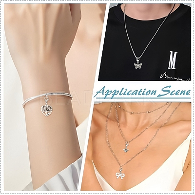 30Pcs Alloy Pendant Decoratons HJEW-YW00530-1
