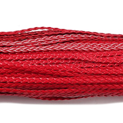 3-Ply PU Leather Braided Cord OCOR-Q059-01E-1