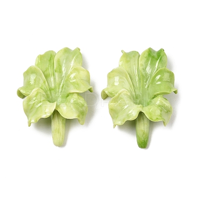 Synthetic Coral Dyed Carved Beads SHEL-Z003-02-1