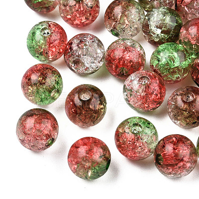 Transparent Crackle Acrylic Beads LS-CACR-N002-13A-1