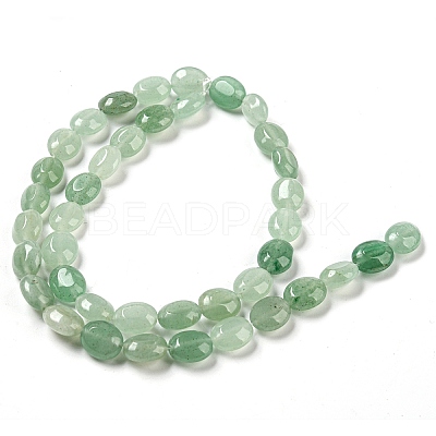 Natural Green Aventurine Beads Strands G-M420-D02-01-1