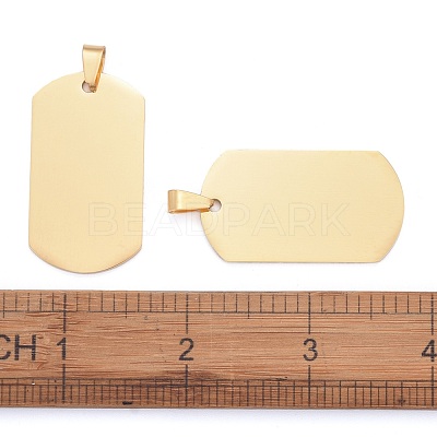 PVD Vacuum Plating 304 Stainless Steel Big Pendants STAS-I140-19E-G-1