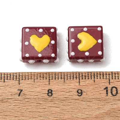 Glass Enamel Beads GL-CBA33A9-03H-1