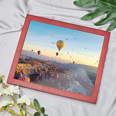 Wood Picture Frame DIY-WH0162-11C-1