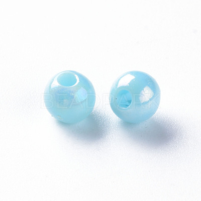 Opaque Acrylic Beads MACR-S370-D6mm-A07-1