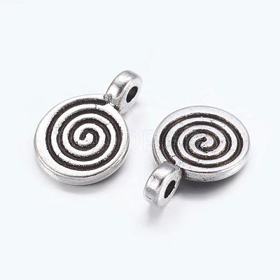 Tibetan Style Alloy Charms X-LF0339Y-1