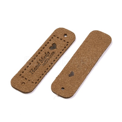 PU Leather Label Tags DIY-H131-A10-1