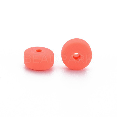 Handmade Polymer Clay Beads Strands CLAY-N008-008-37-1